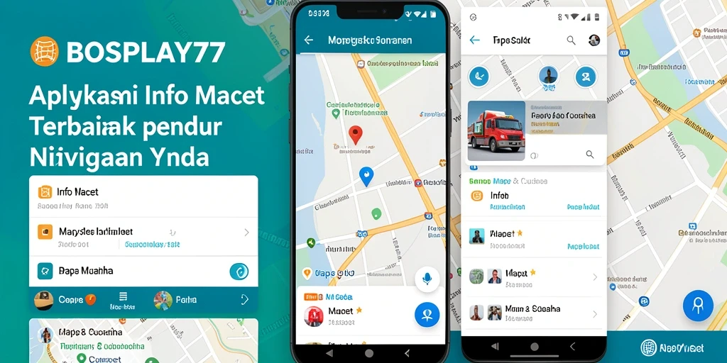 Tampilan antarmuka BOSPLAY77 dengan informasi lalu lintas real-time.