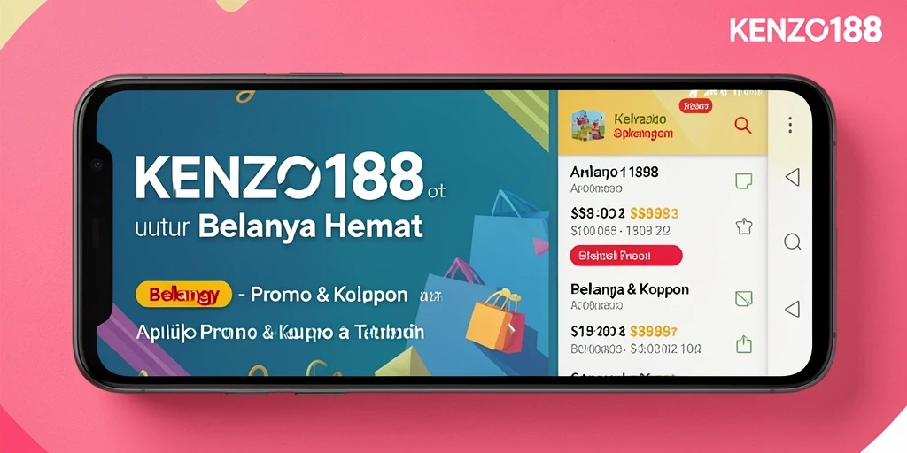 Tampilan antarmuka KENZO188 yang ramah pengguna dengan fitur promo.