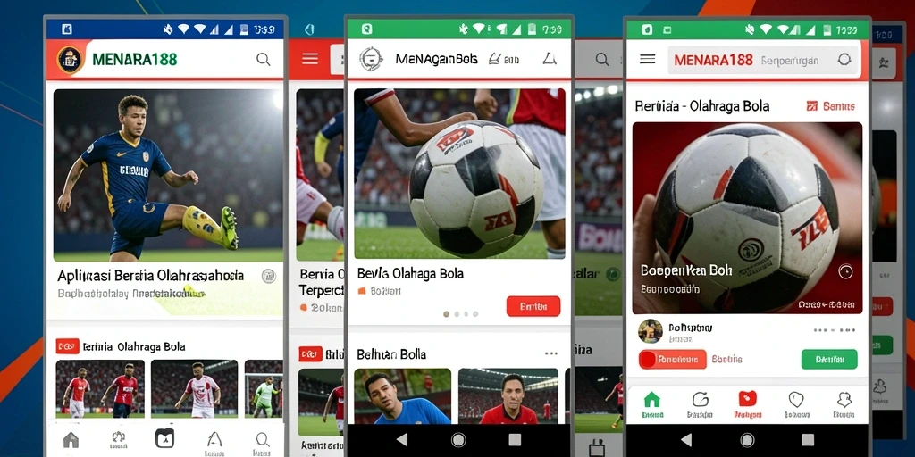 Tampilan antarmuka aplikasi MENARA188 yang informatif dan mudah digunakan.