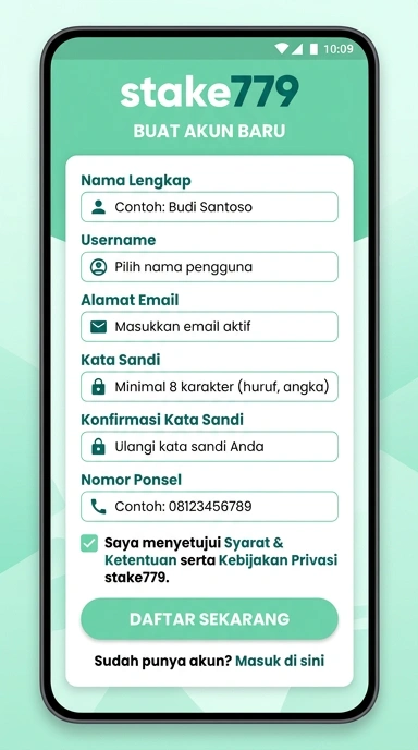 Panduan Registrasi Akun Stake779 untuk Pengguna Android